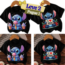 Kit Camiseta Infantil Disney Lilo Leve 2 Pague 1 - LiloDisney