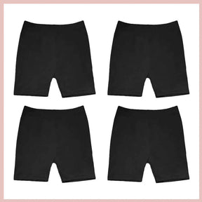 Kit Short Leggins Curta Moda Dança Confortável - 4 Peças - Luci