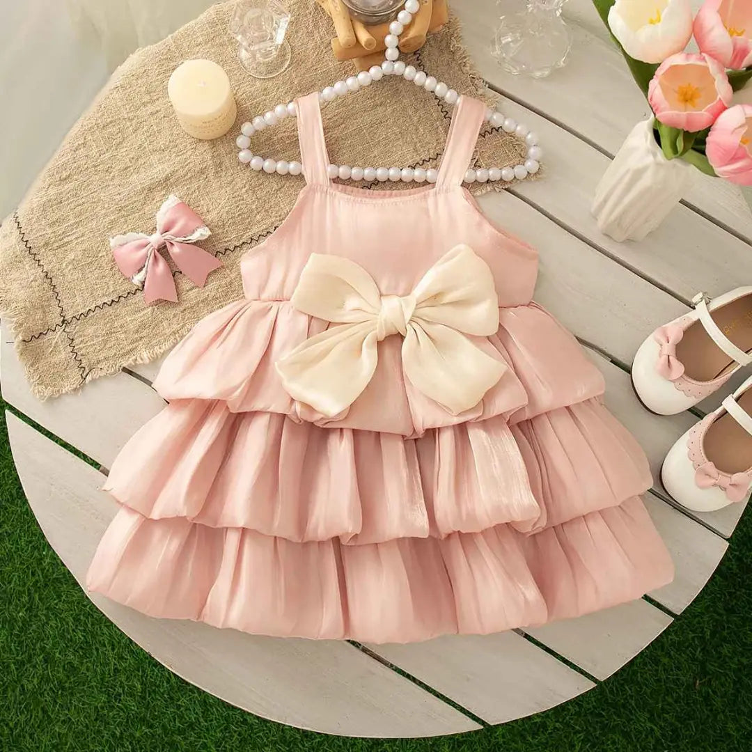 Vestido Multicamadas Com Laço - Daiane