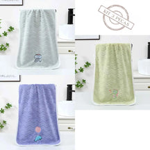 Kit Toalha de Banho em Veludo Coral Macia Absorvente e Confortável 3 Peças - Levi